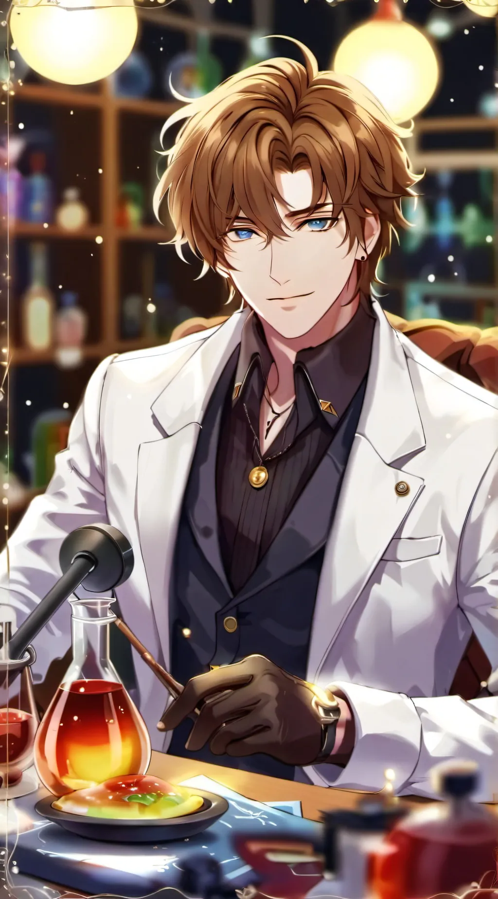 ai character: Andrew background