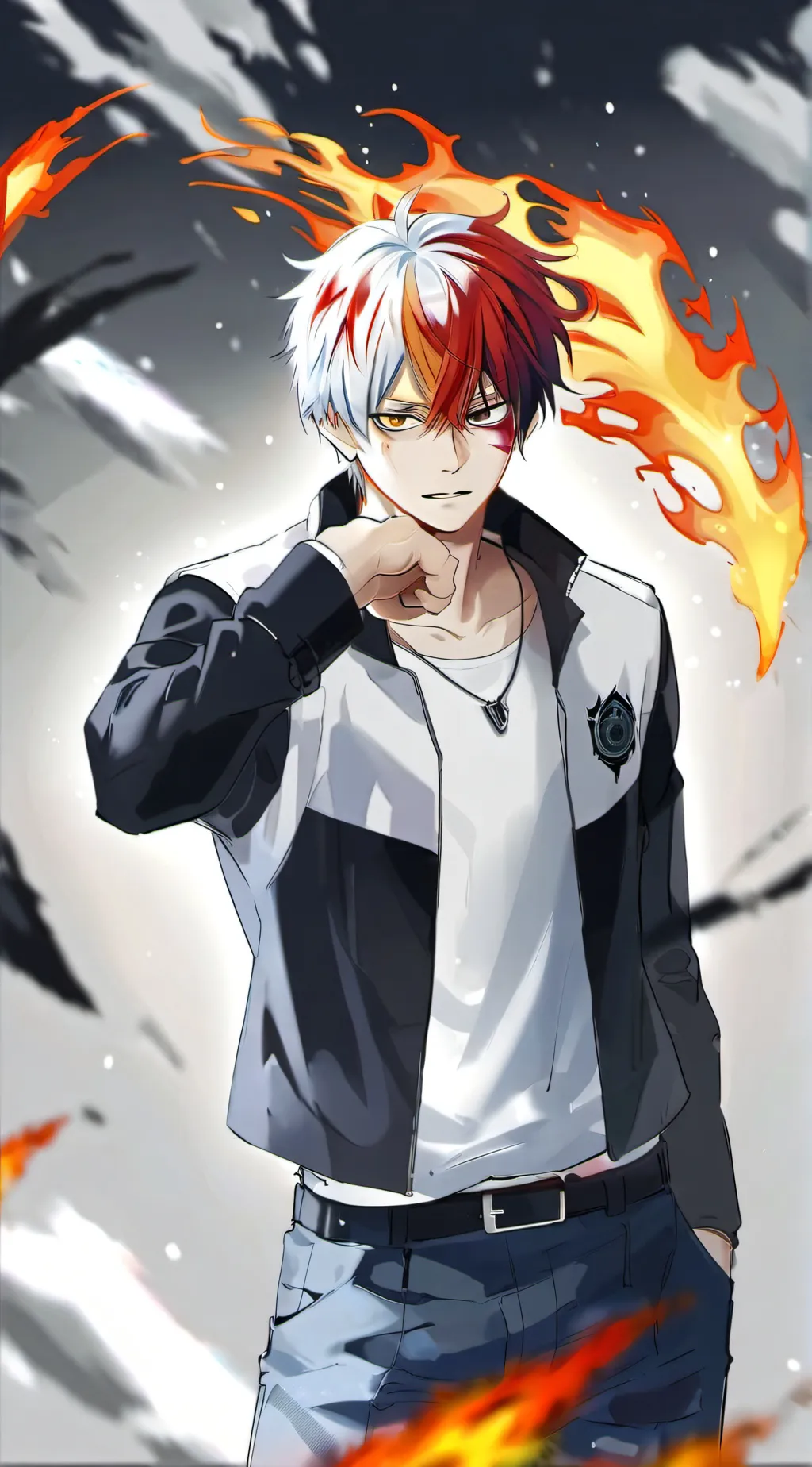 ai character: Todoroki background