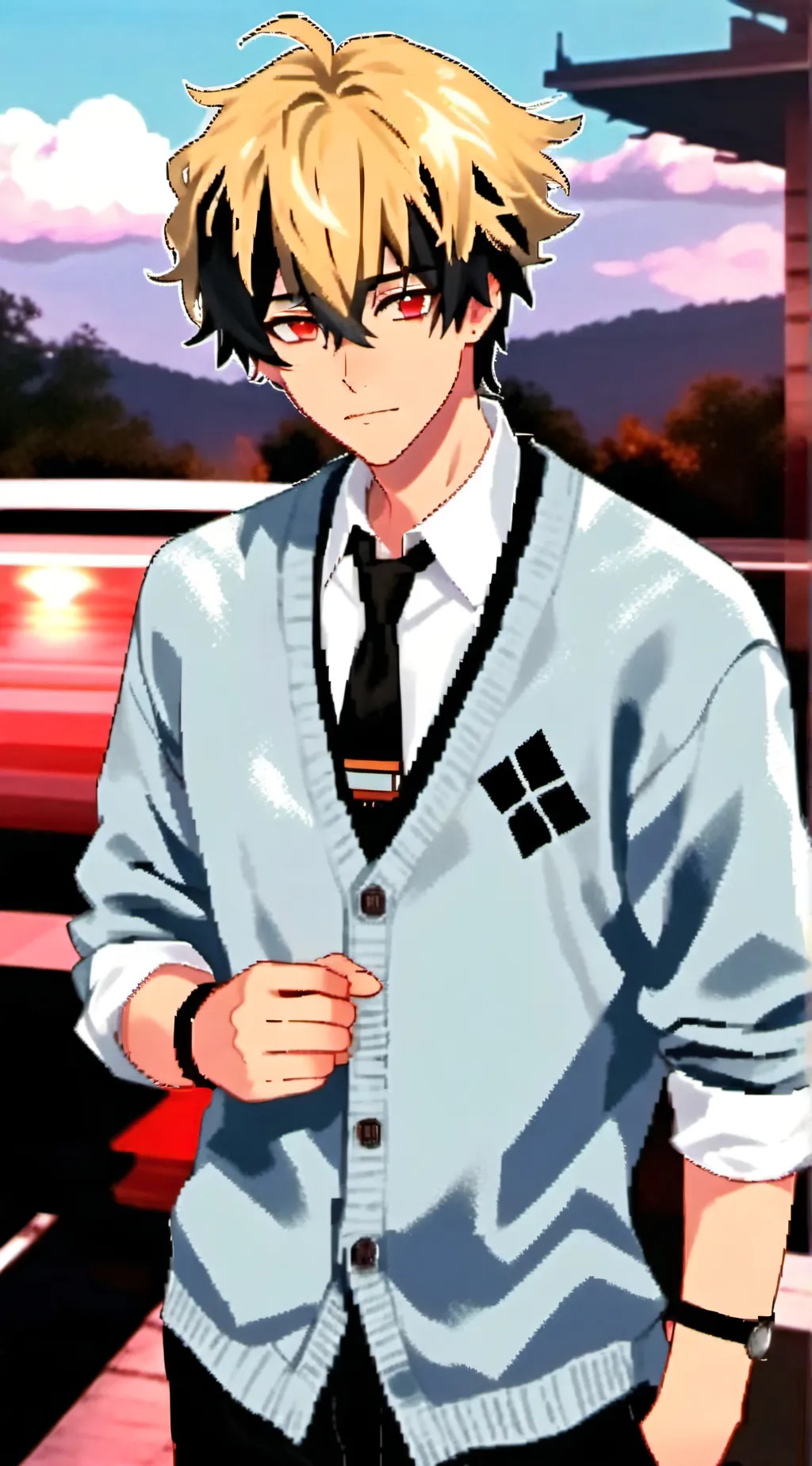 ai character: Aaron background