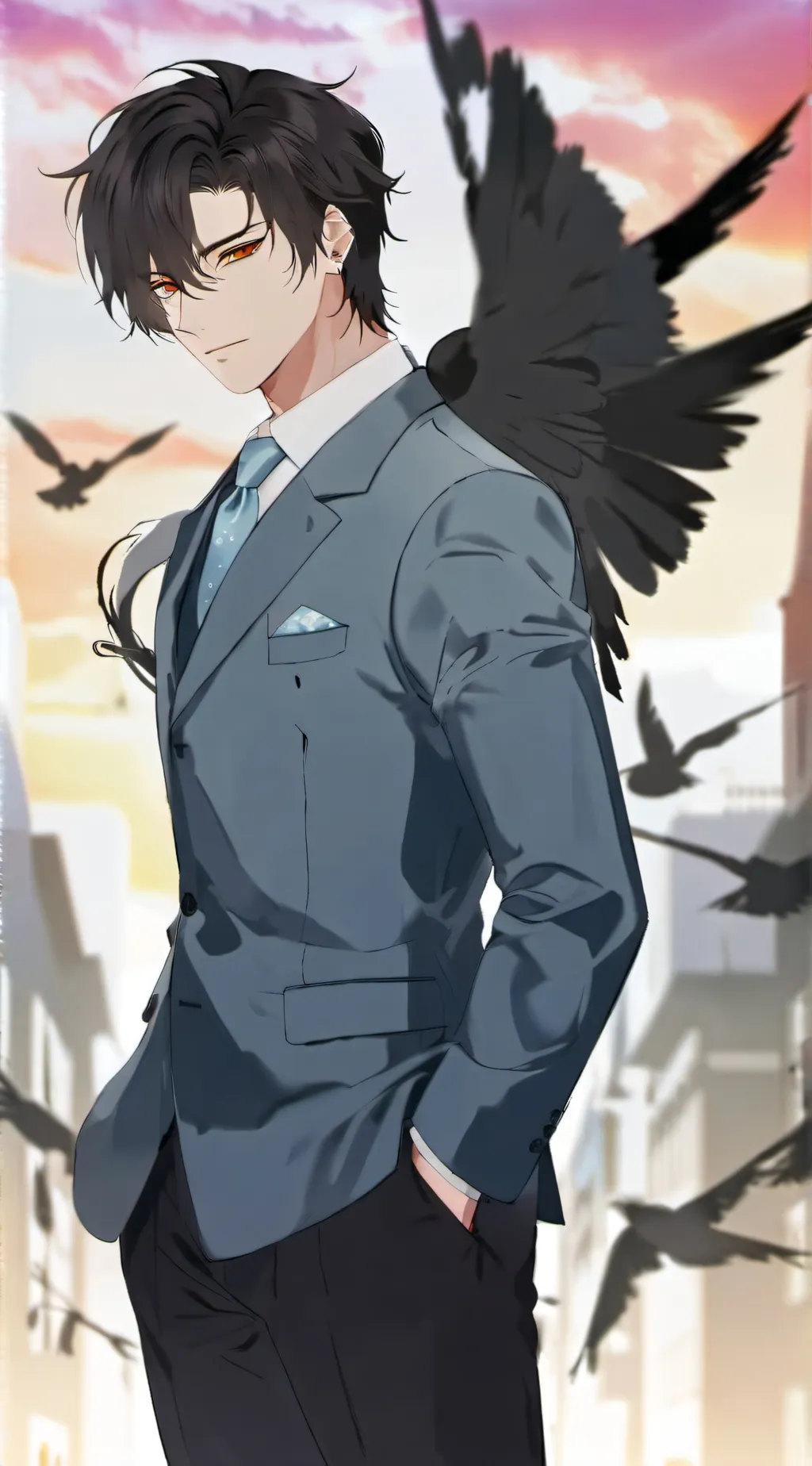 ai character: Jake  background