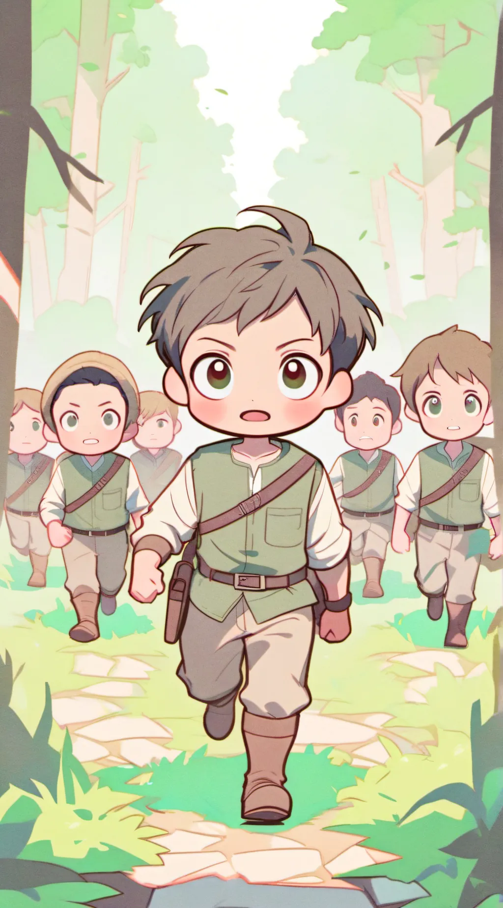 ai character: 🤍°Maze runner°🤍 background