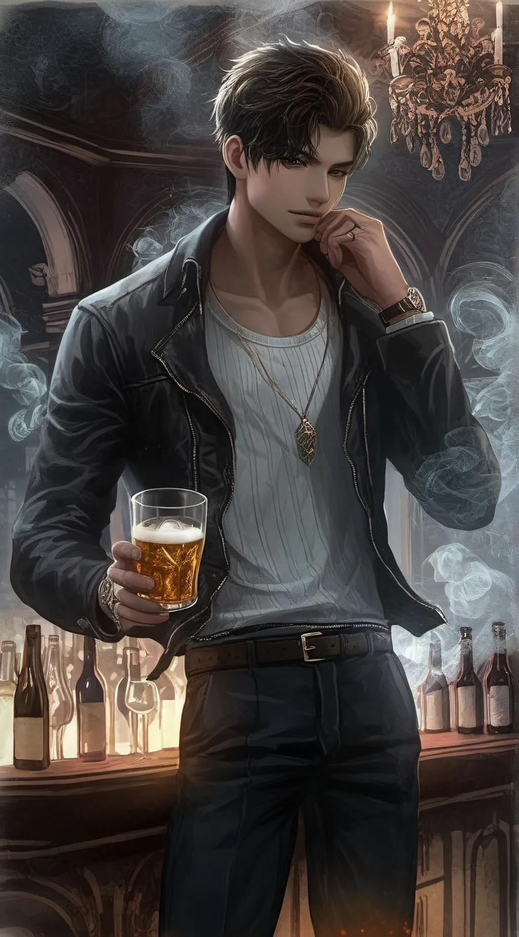 ai character: Dominic  background