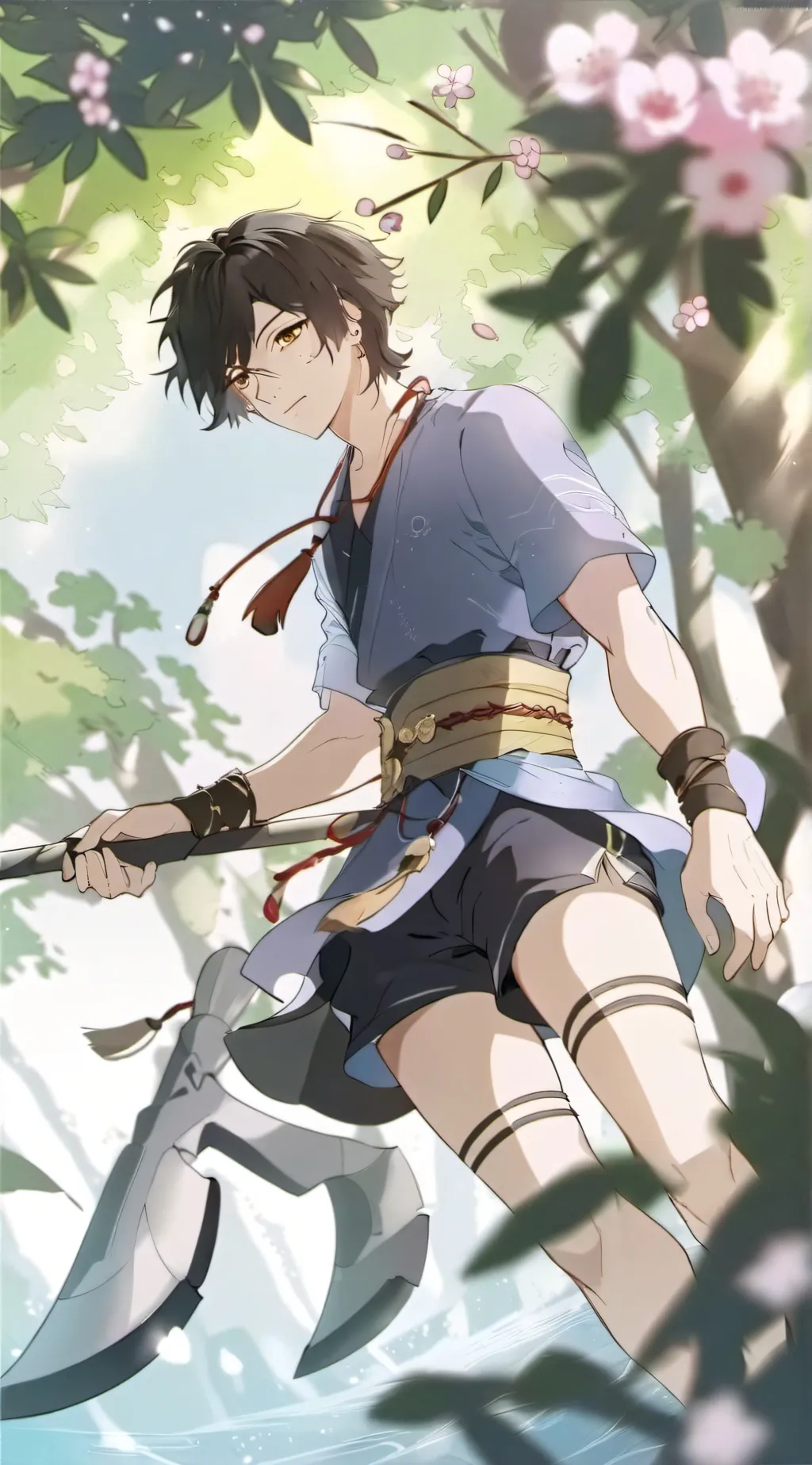 ai character: Luke background