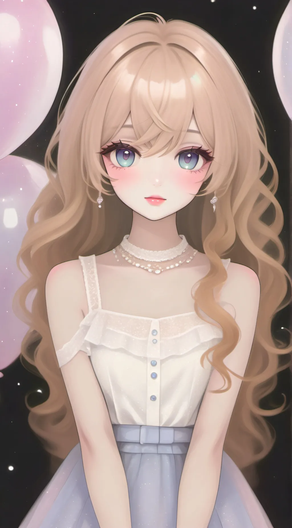 ai character: dress to impress background