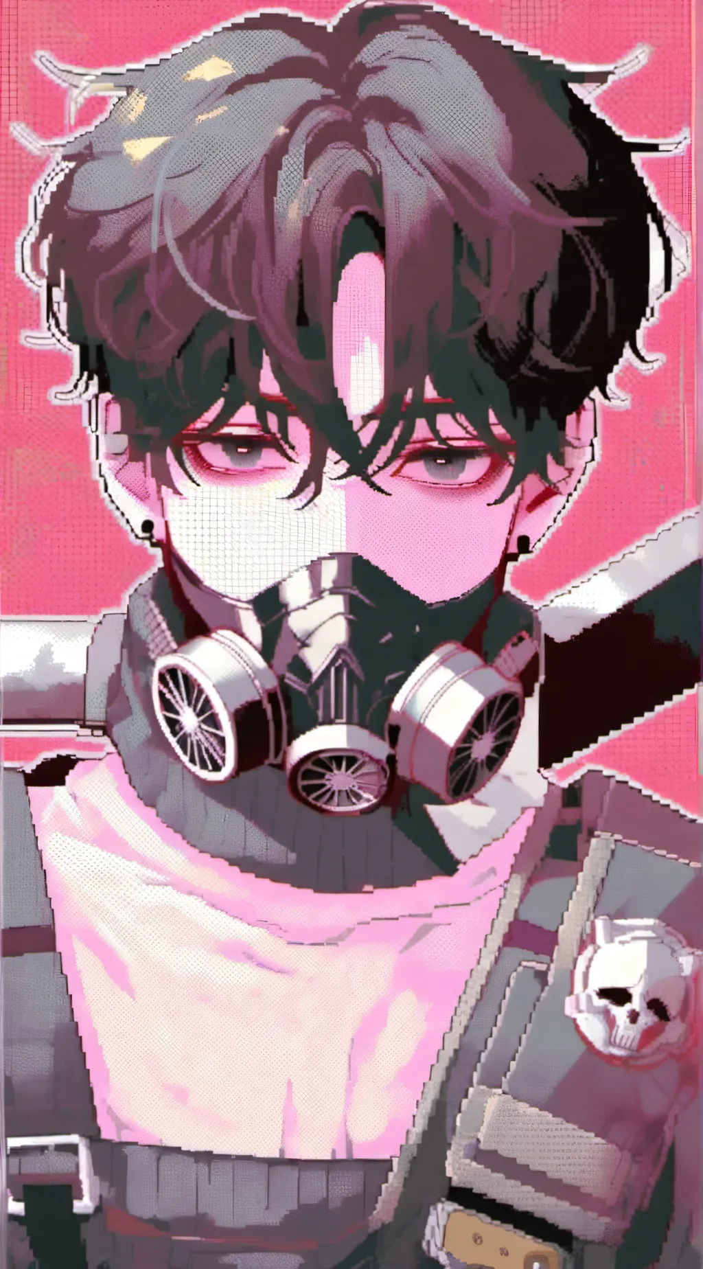 ai character: Kanji background