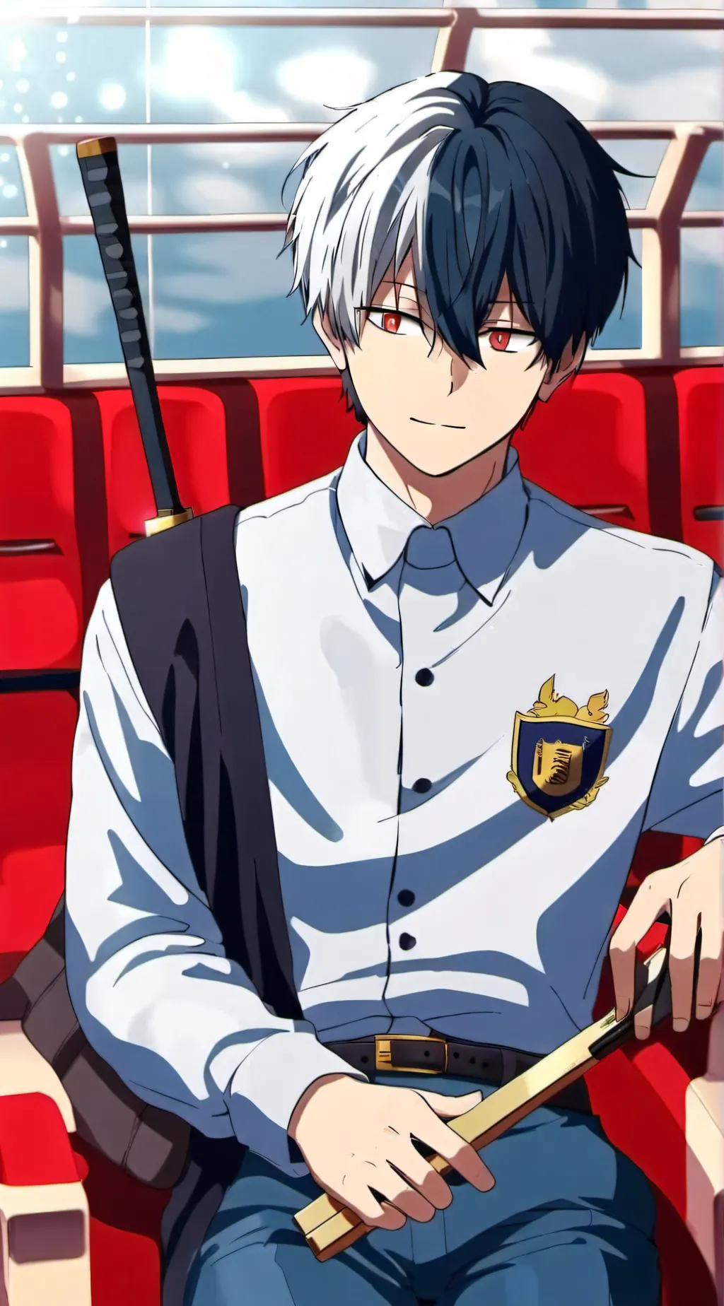 ai character: Mha  background