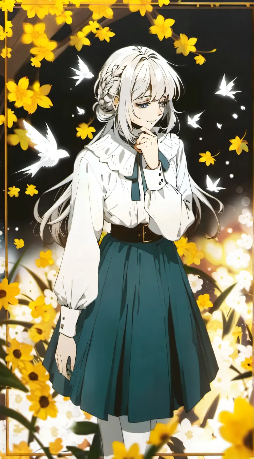 ai character: Mochi background