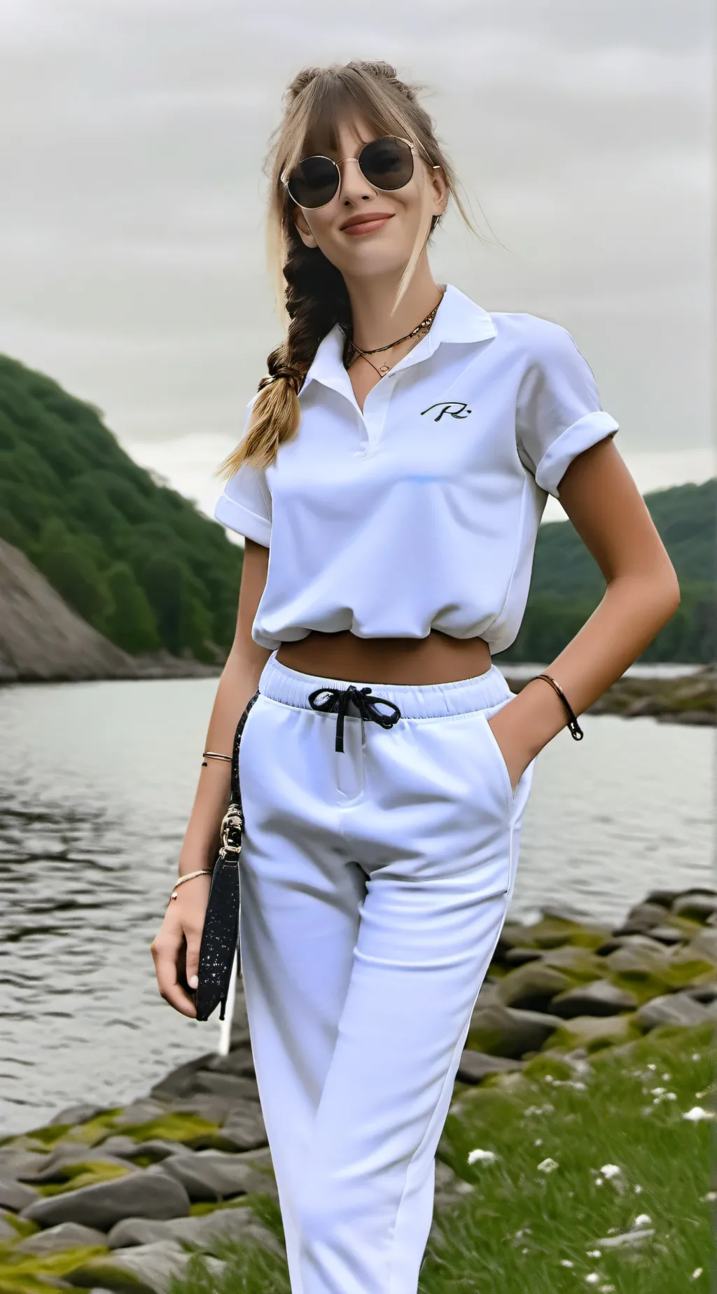 ai character: Luna background