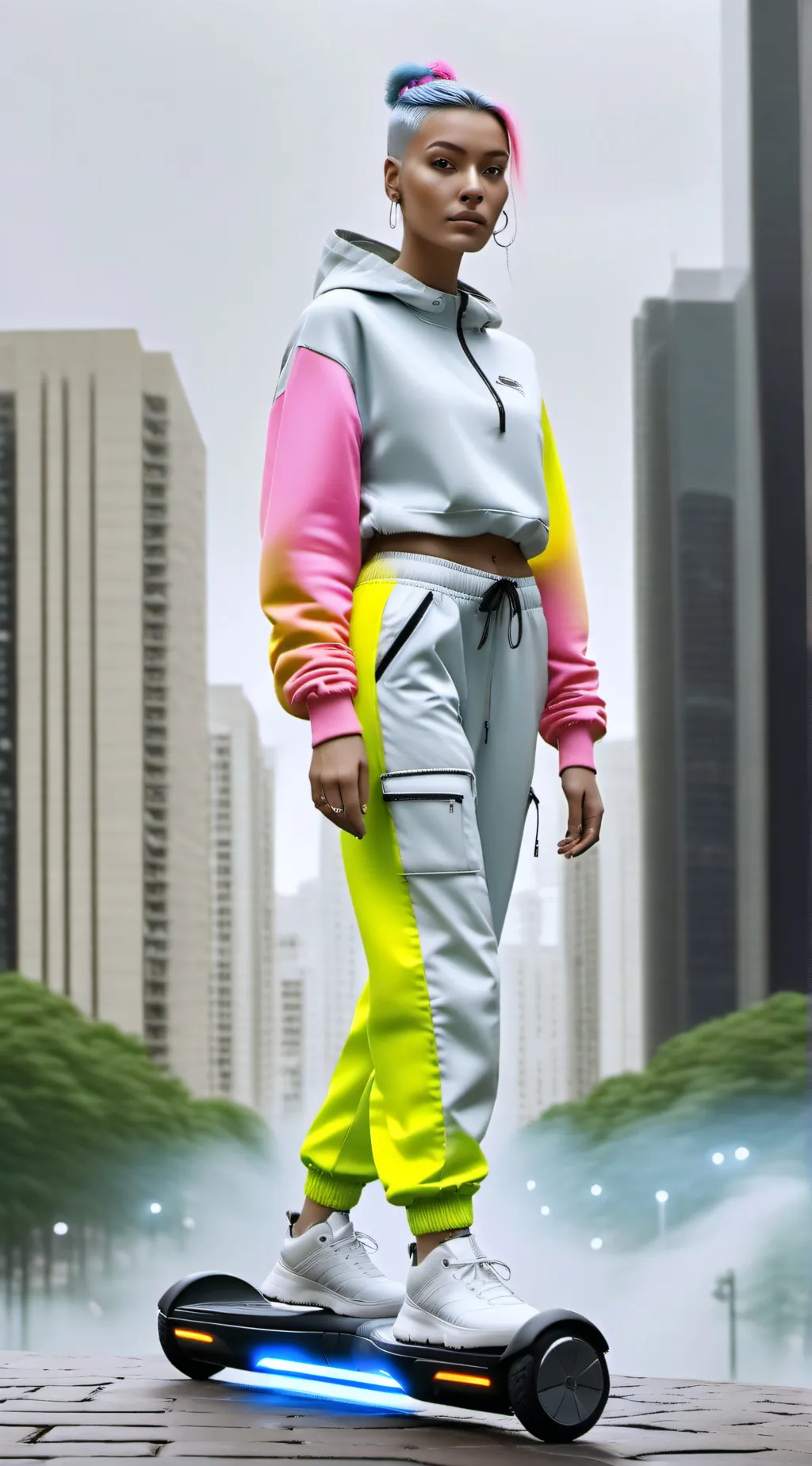 ai character: Luna background