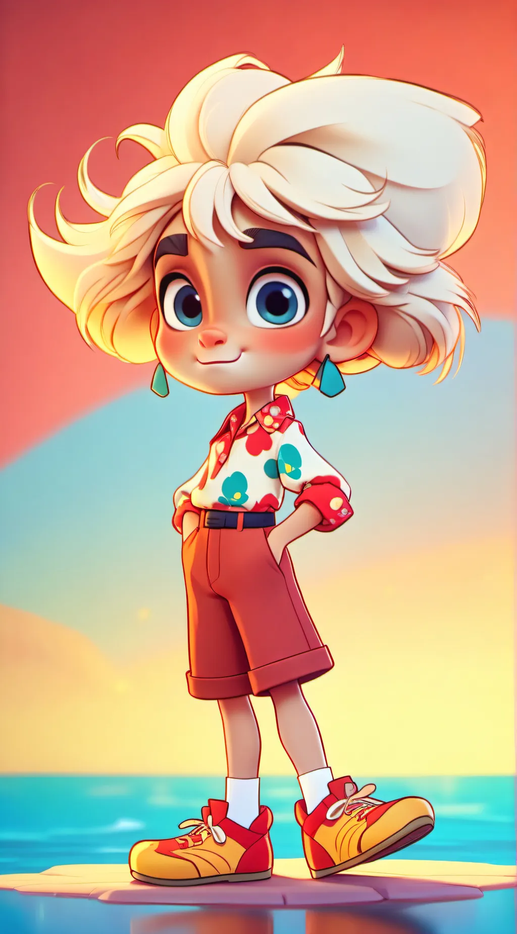 ai character: Lucas background