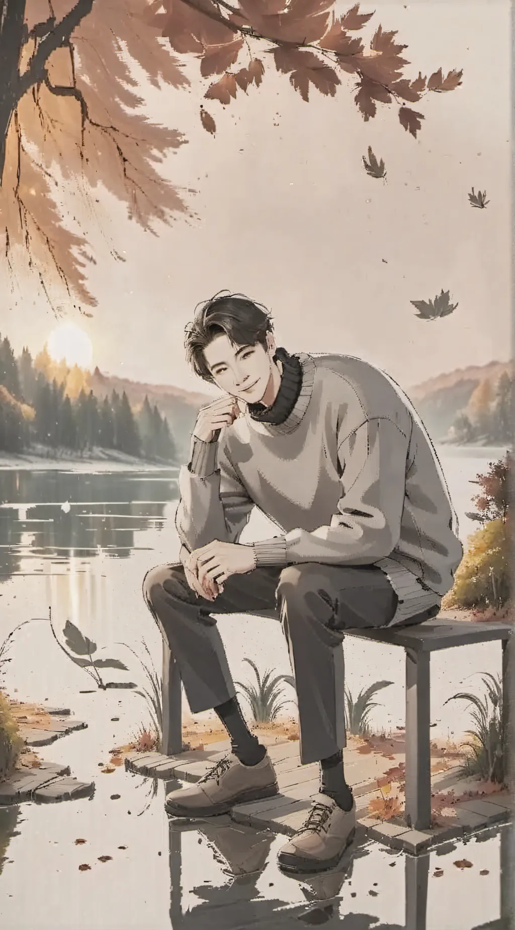 ai character: Oliver background