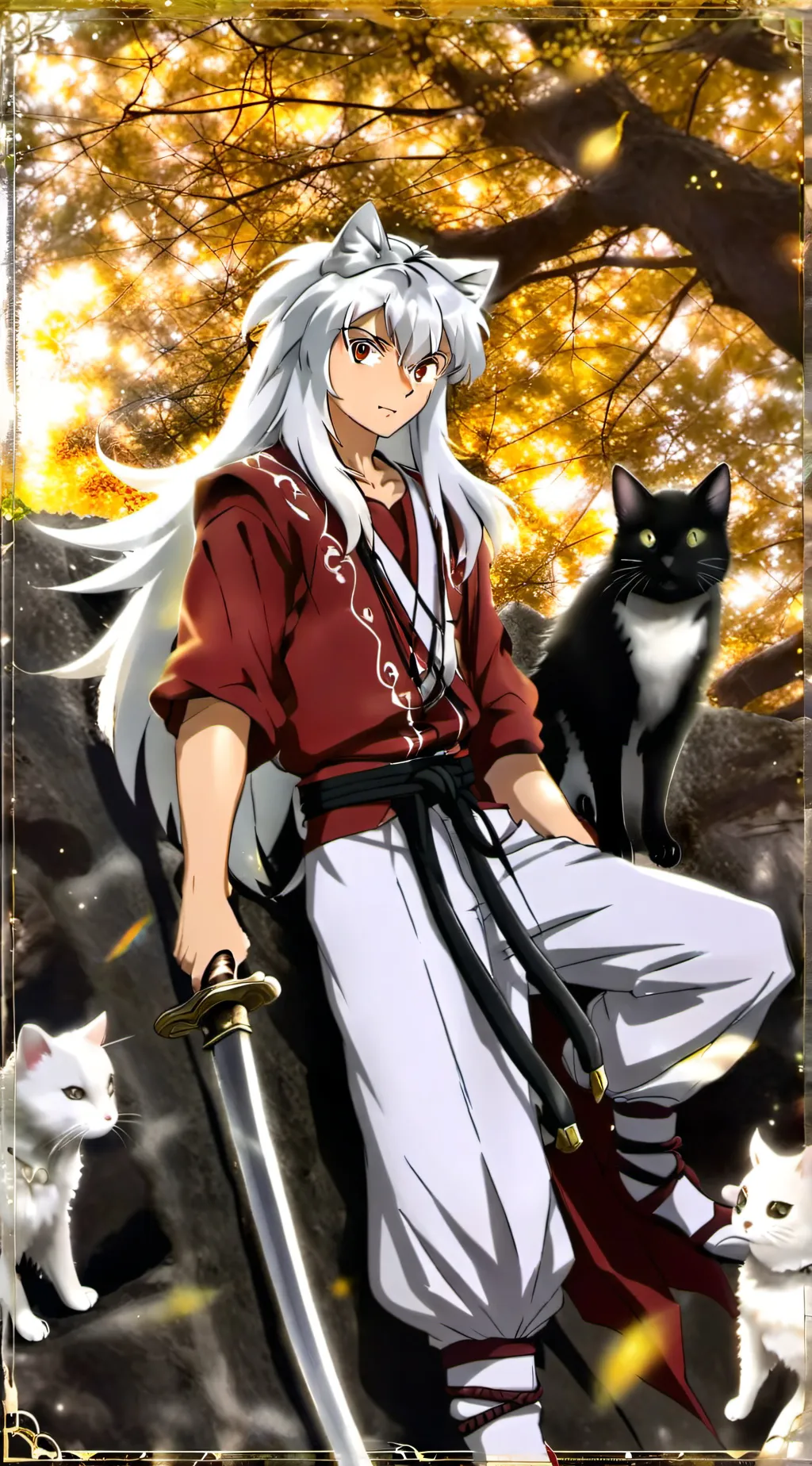 ai character: Inuyasha  background