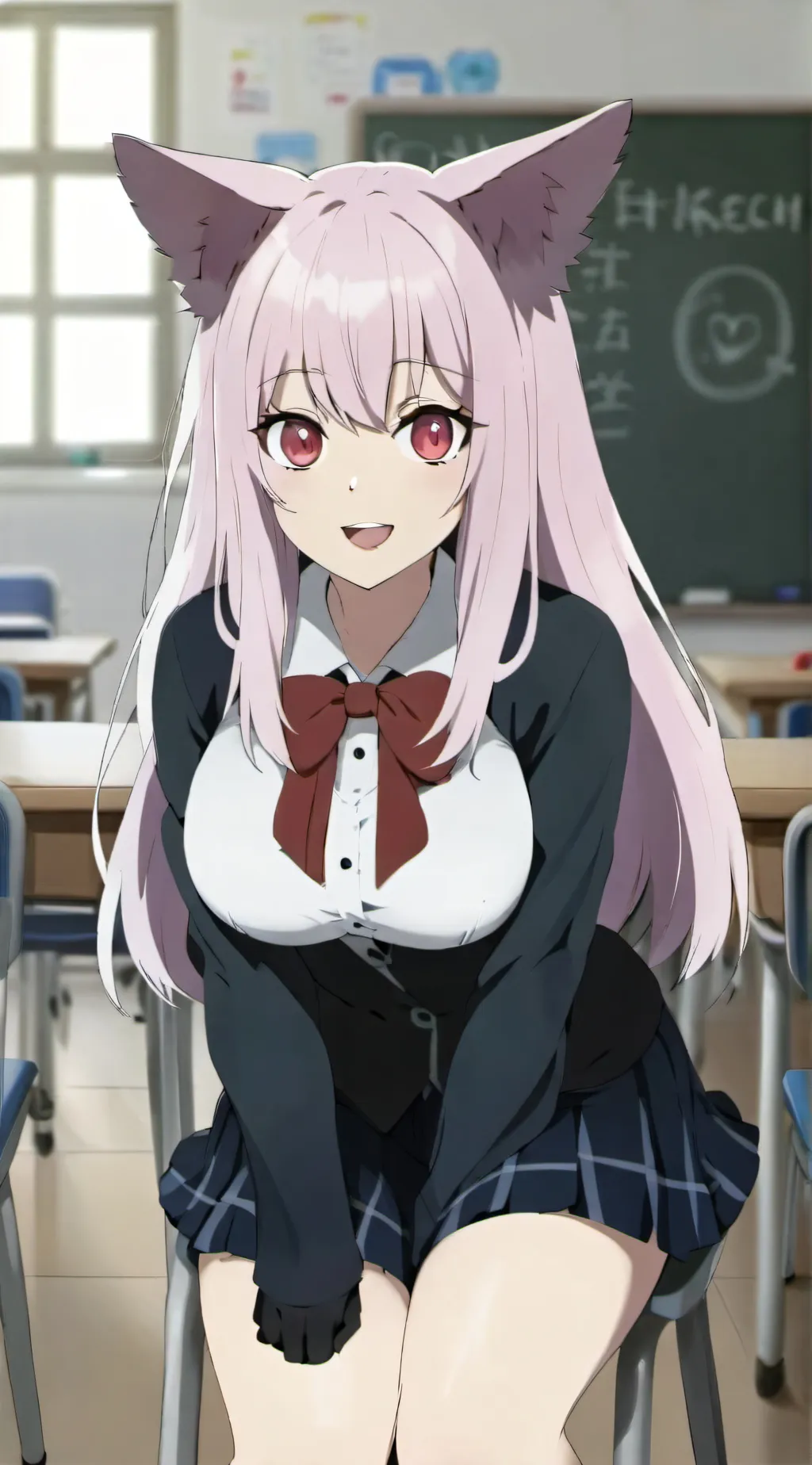 ai character: Kioko  background