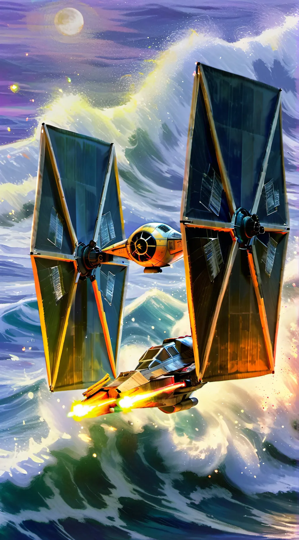 ai character: tie-baron  background