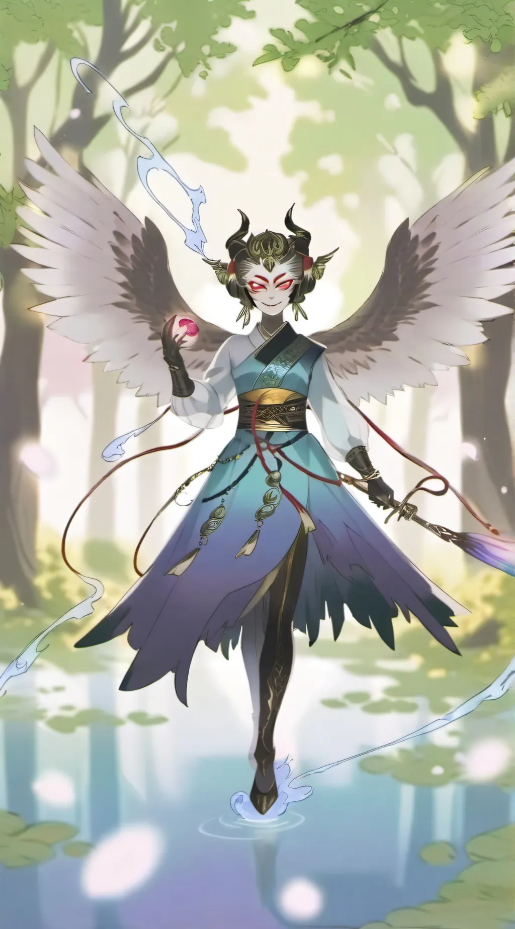 ai character: stolas background