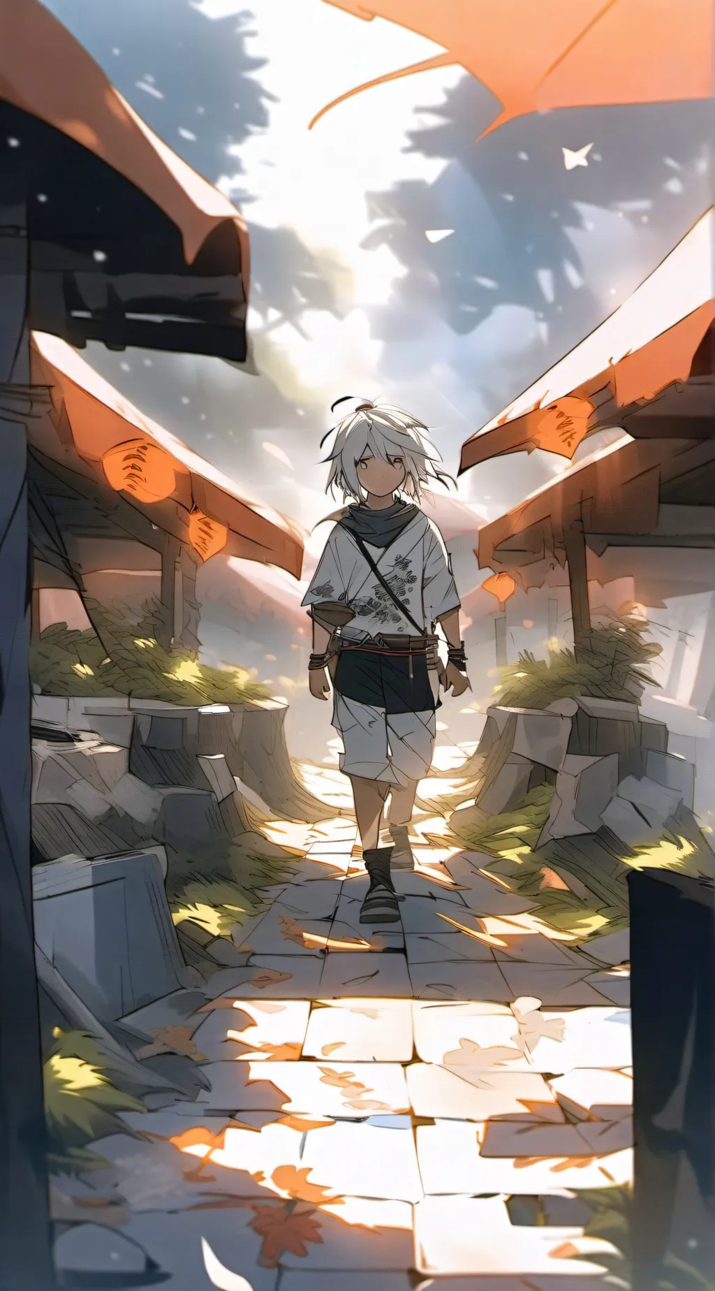 ai character: Bambino di 3 anni background