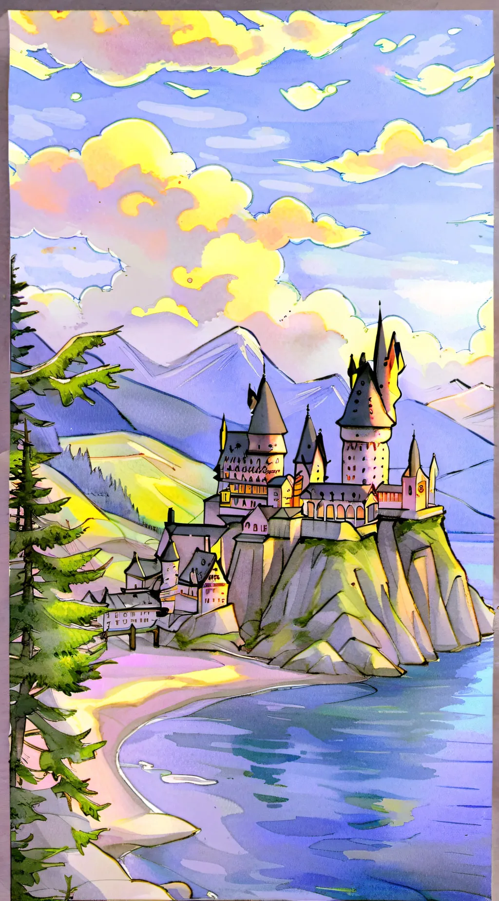 ai character: Harry Potter background