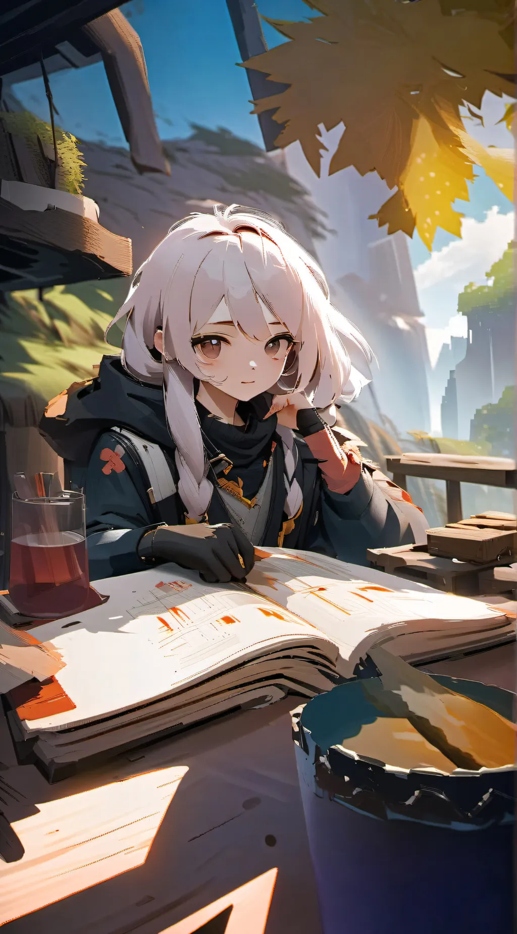 ai character: Maria background