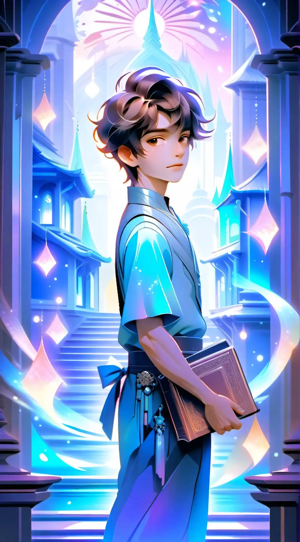 ai character: BTS In School  background