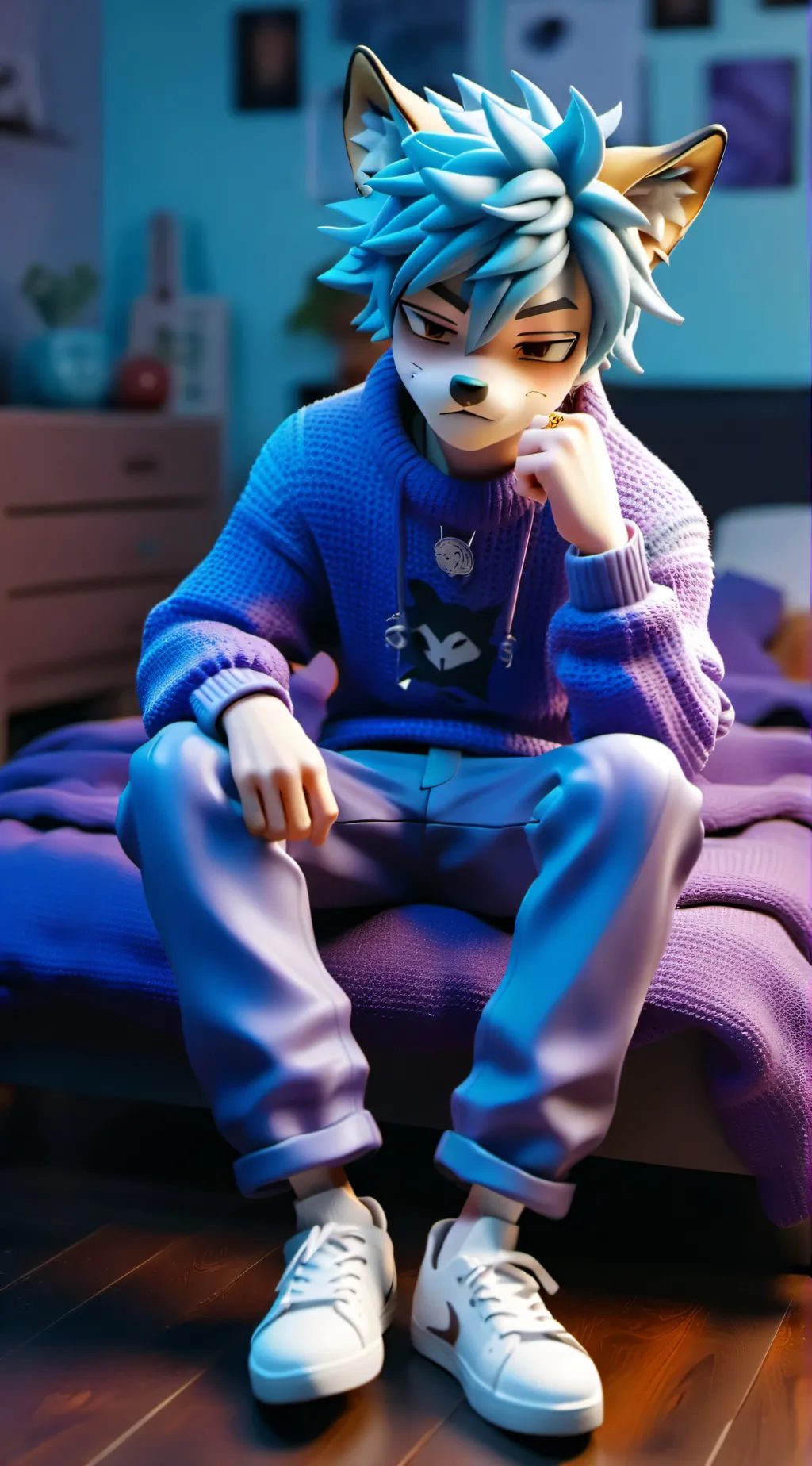 ai character: marcus background