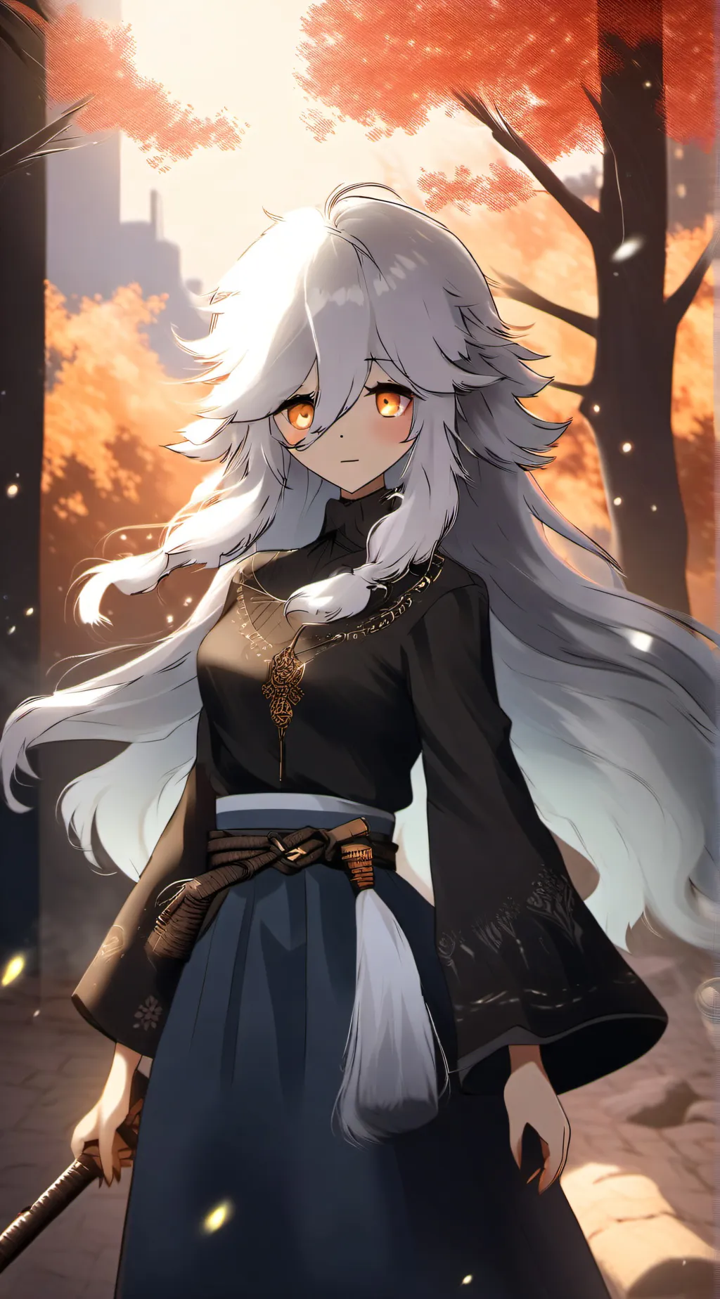 ai character: Bella  background