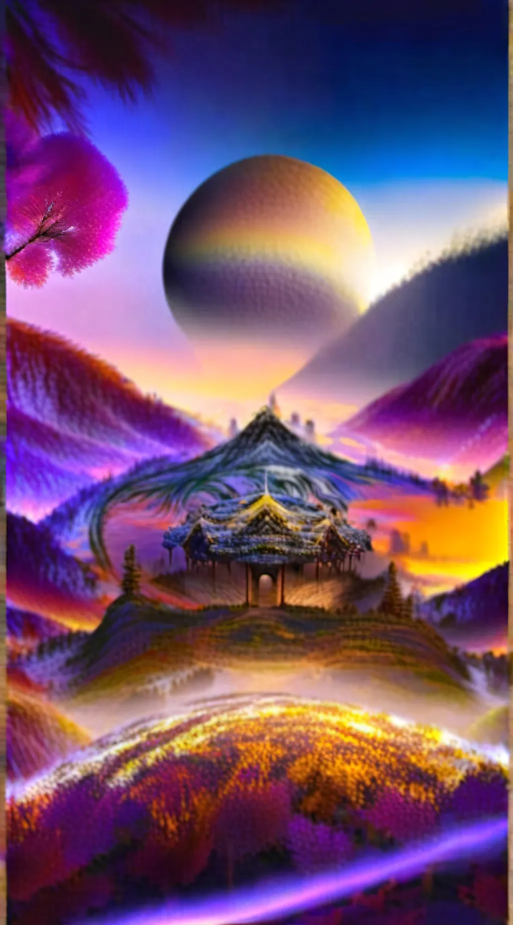 ai character: Fantasy text based background