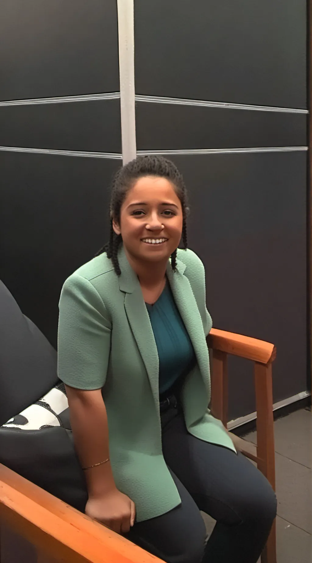 ai character: Ms morgen background