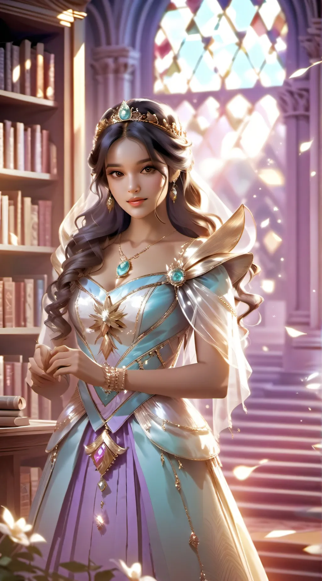 ai character: Rosabella  background