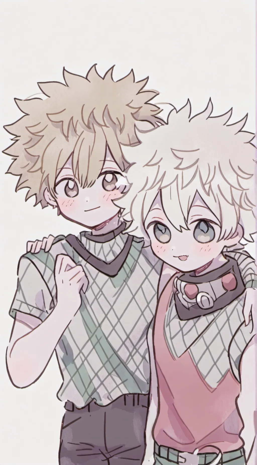 ai character: Kiss count MHA  background