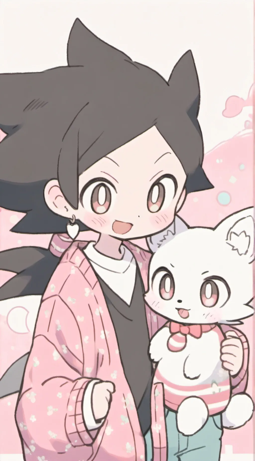 ai character: sonic and Friends background