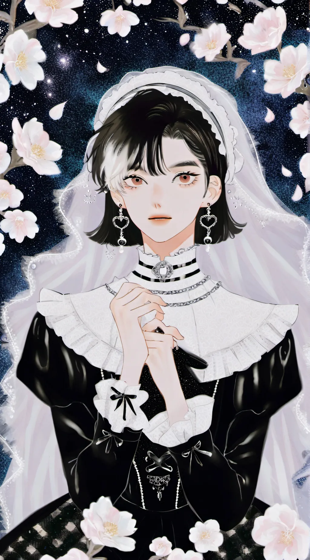 ai character: KC  background