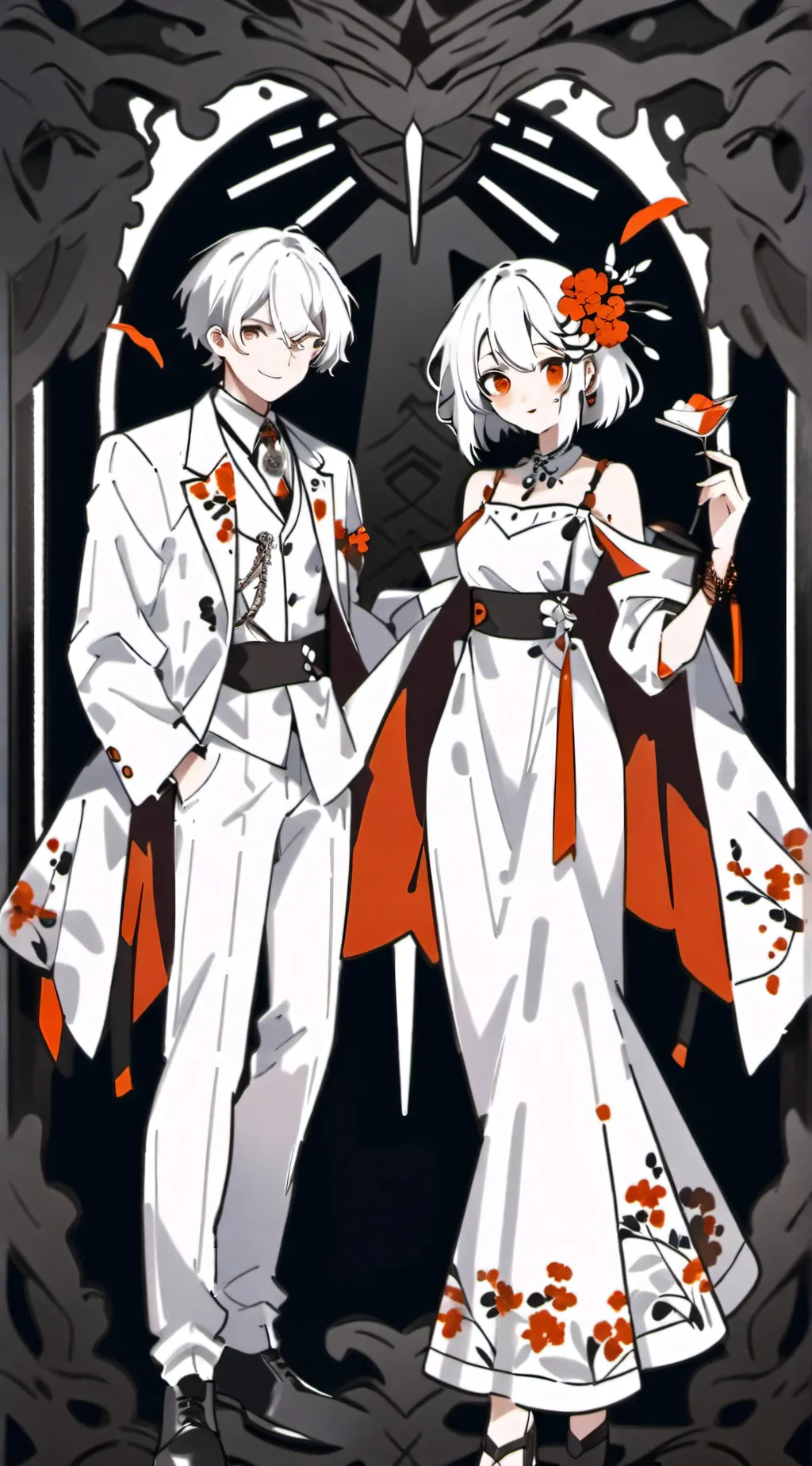 ai character: Stolas goetia background