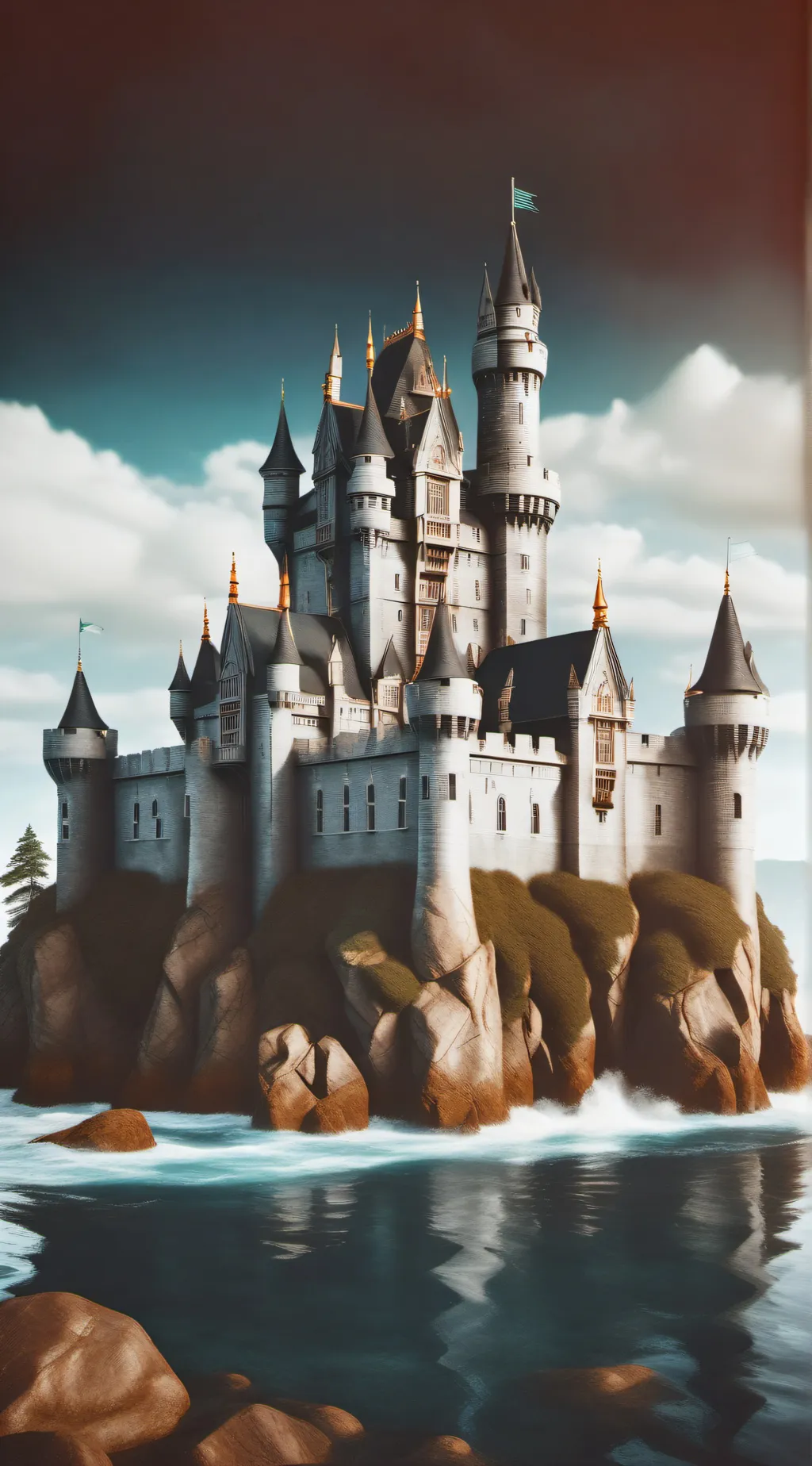 ai character: Hogwarts  background