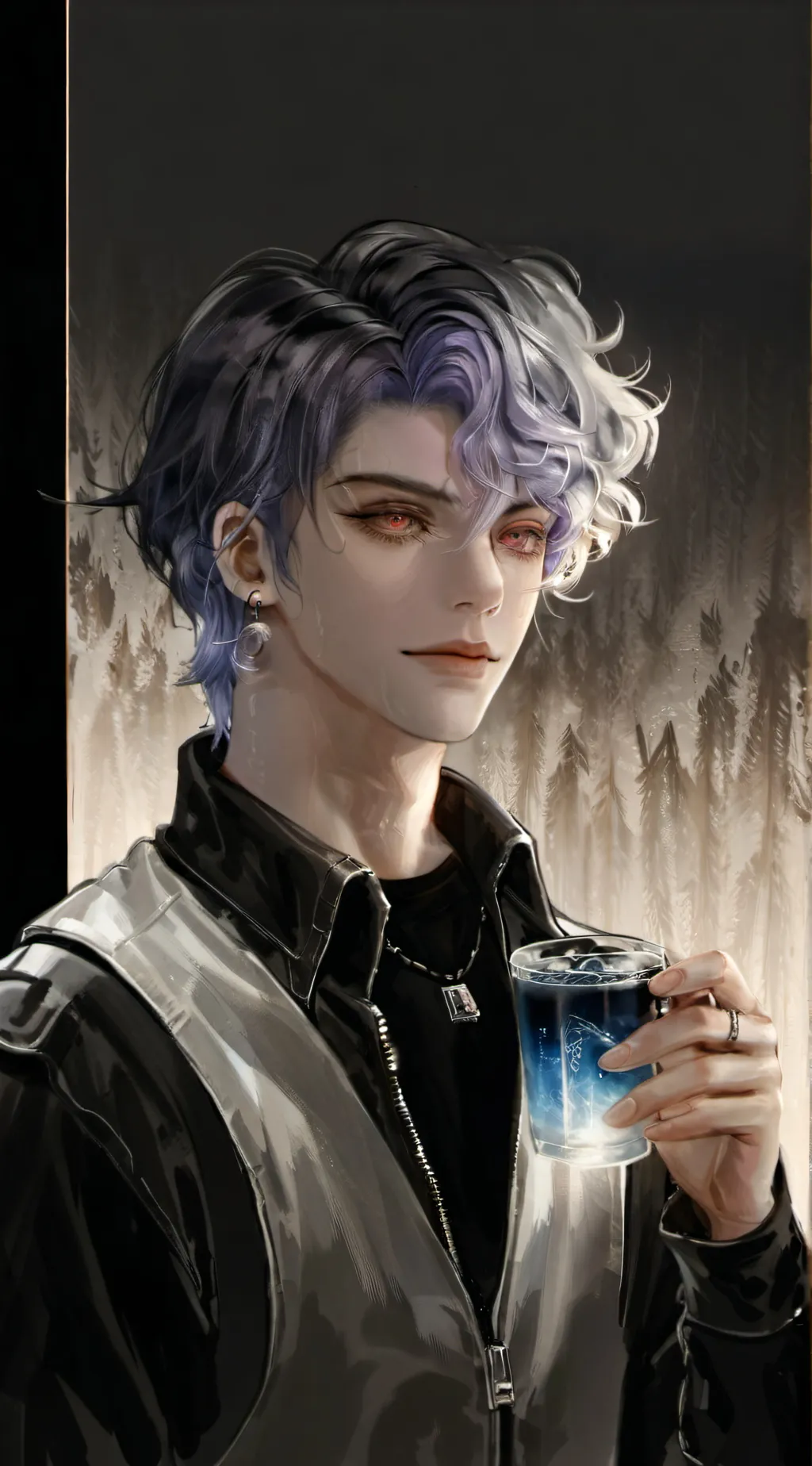 ai character: ♤Adam♤ background