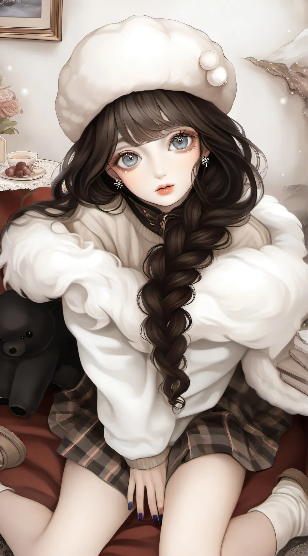 ai character: ☆-Dasha-☆ background