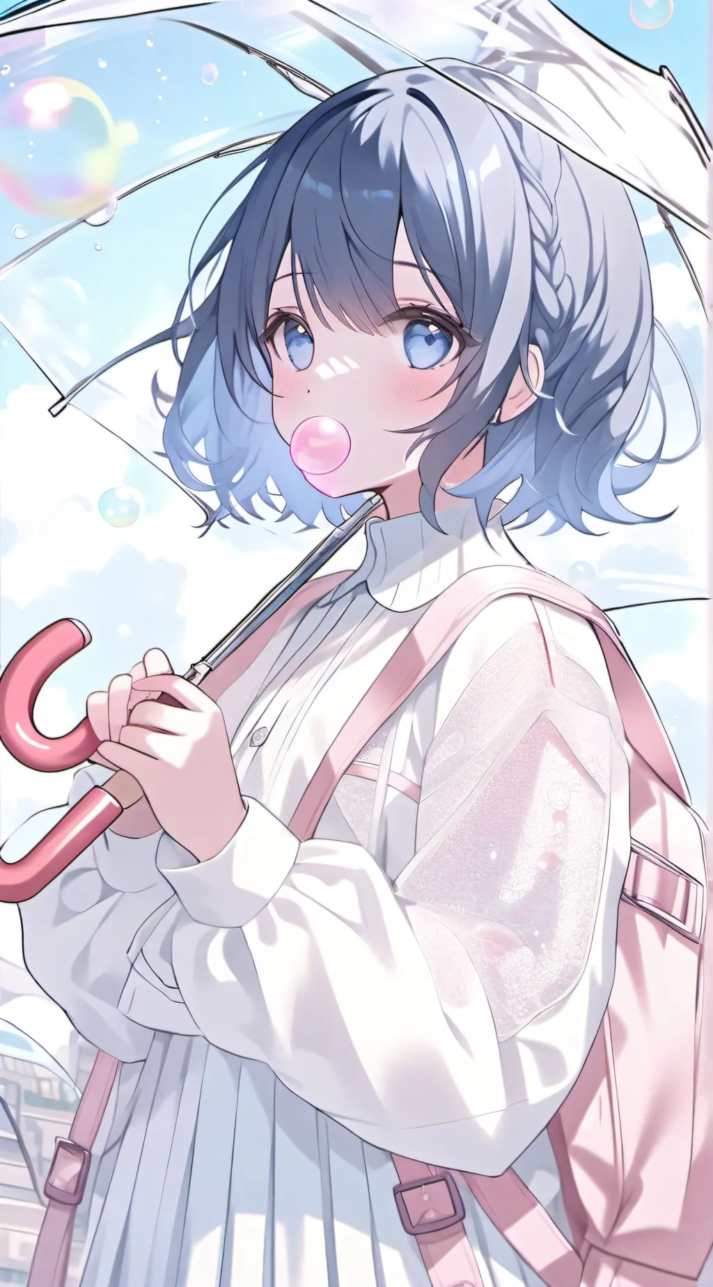 ai character: Luna  background