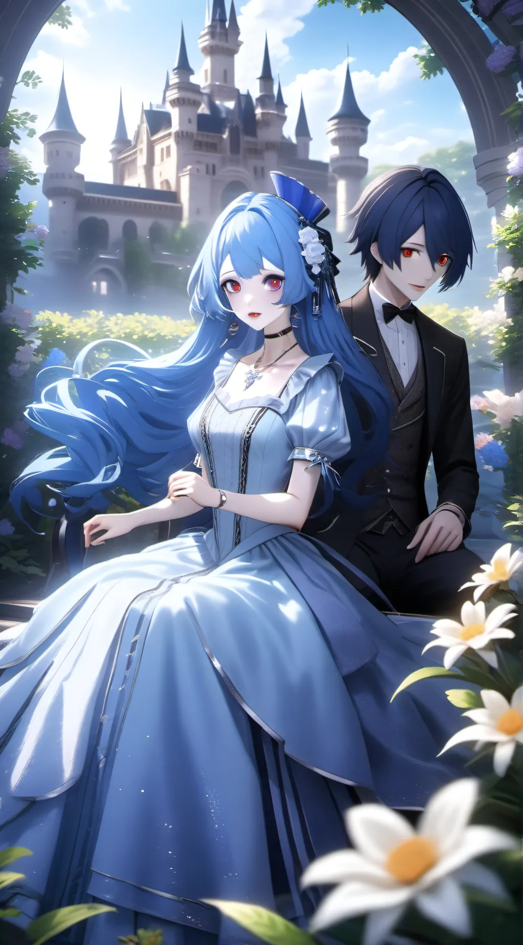 ai character: Kaity and Kyoji background