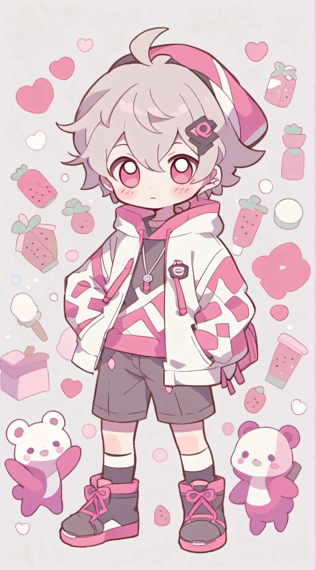 ai character: Kiris little bro background