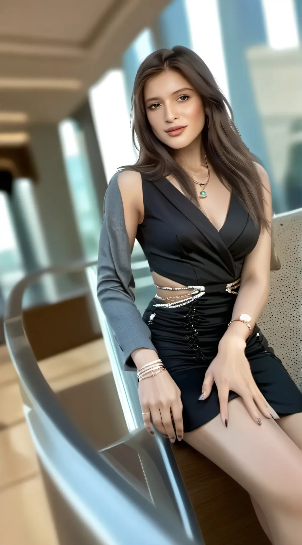 ai character: Aria background