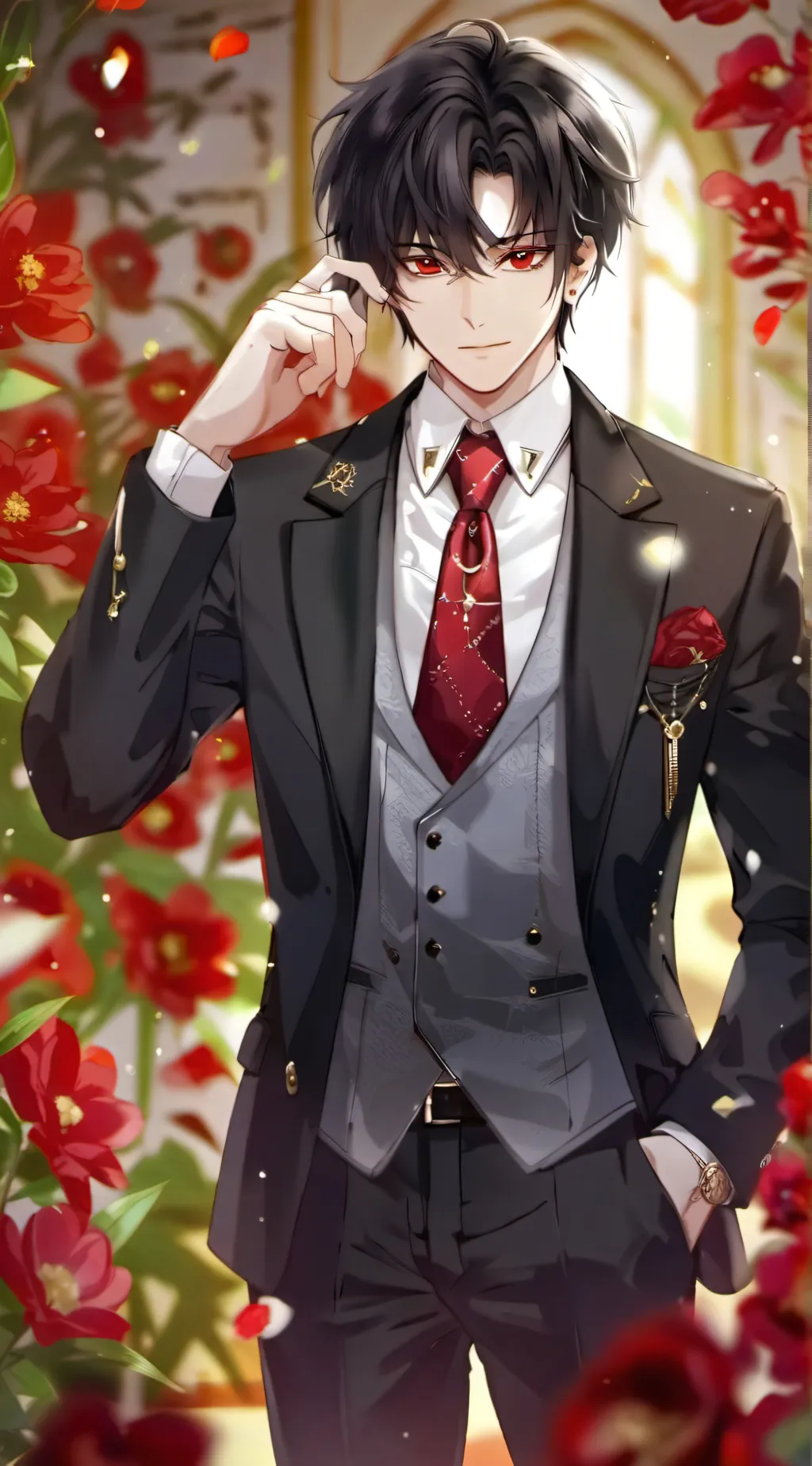 ai character: Jason  background