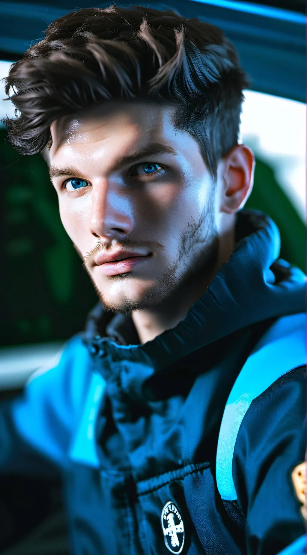 ai character: justen background