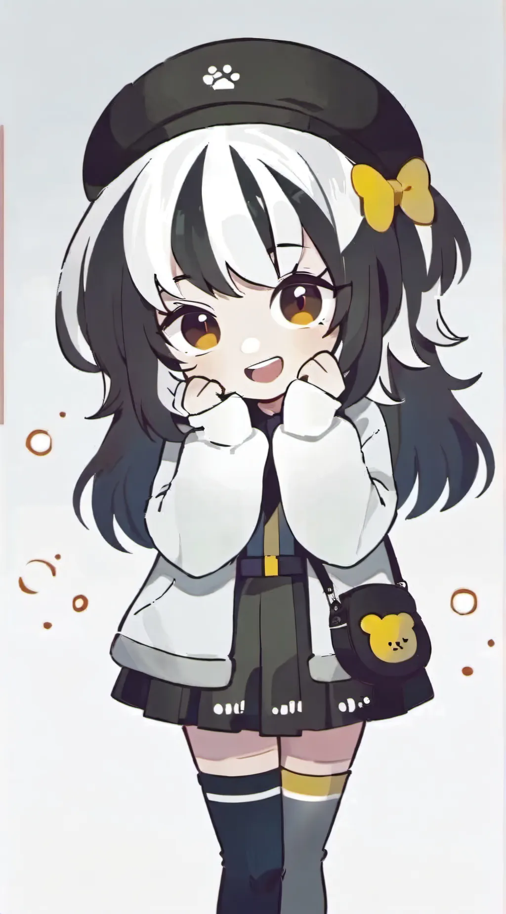 ai character: ☆彡彡 zip ミミ☆ background