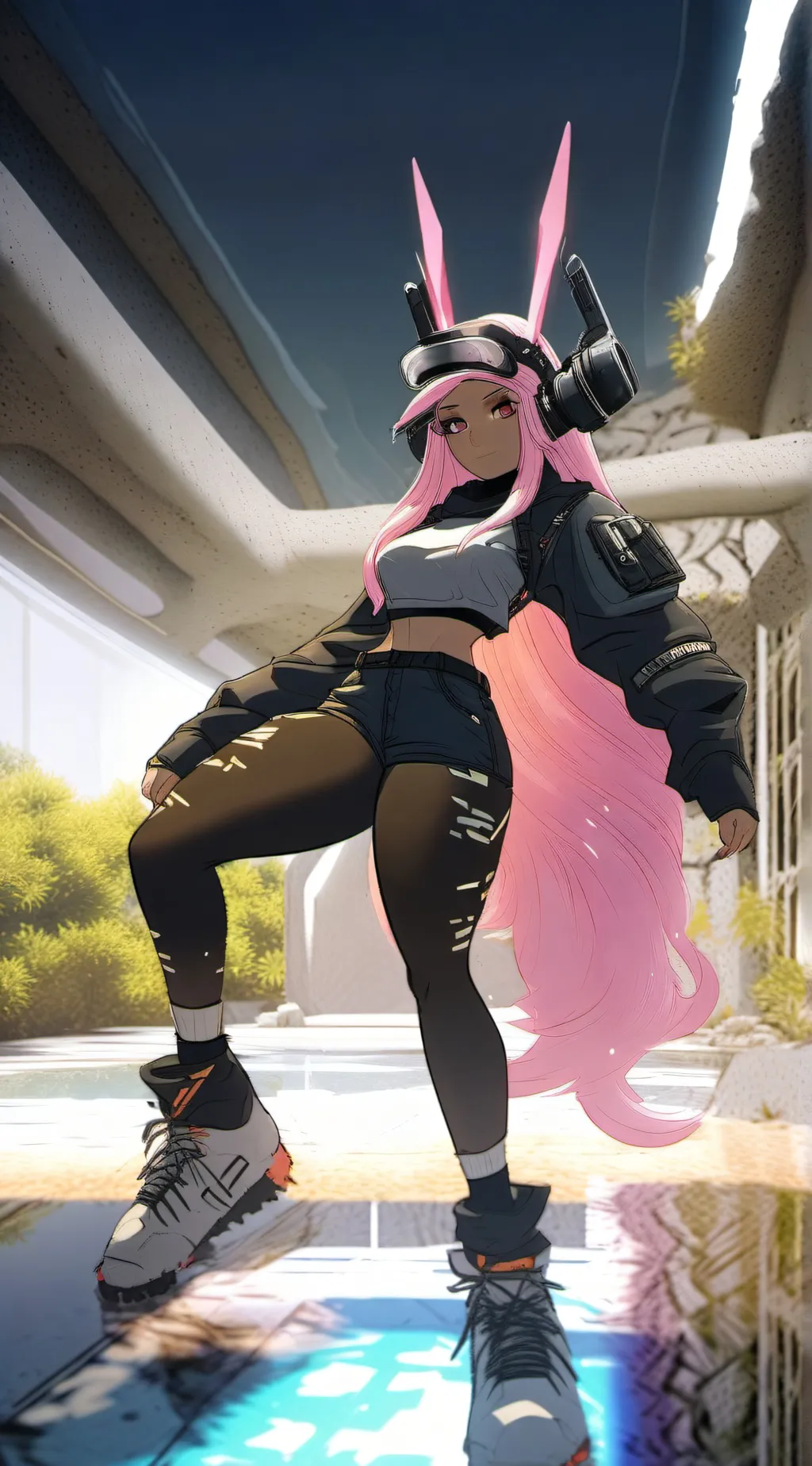 ai character: Meow =^w^= background