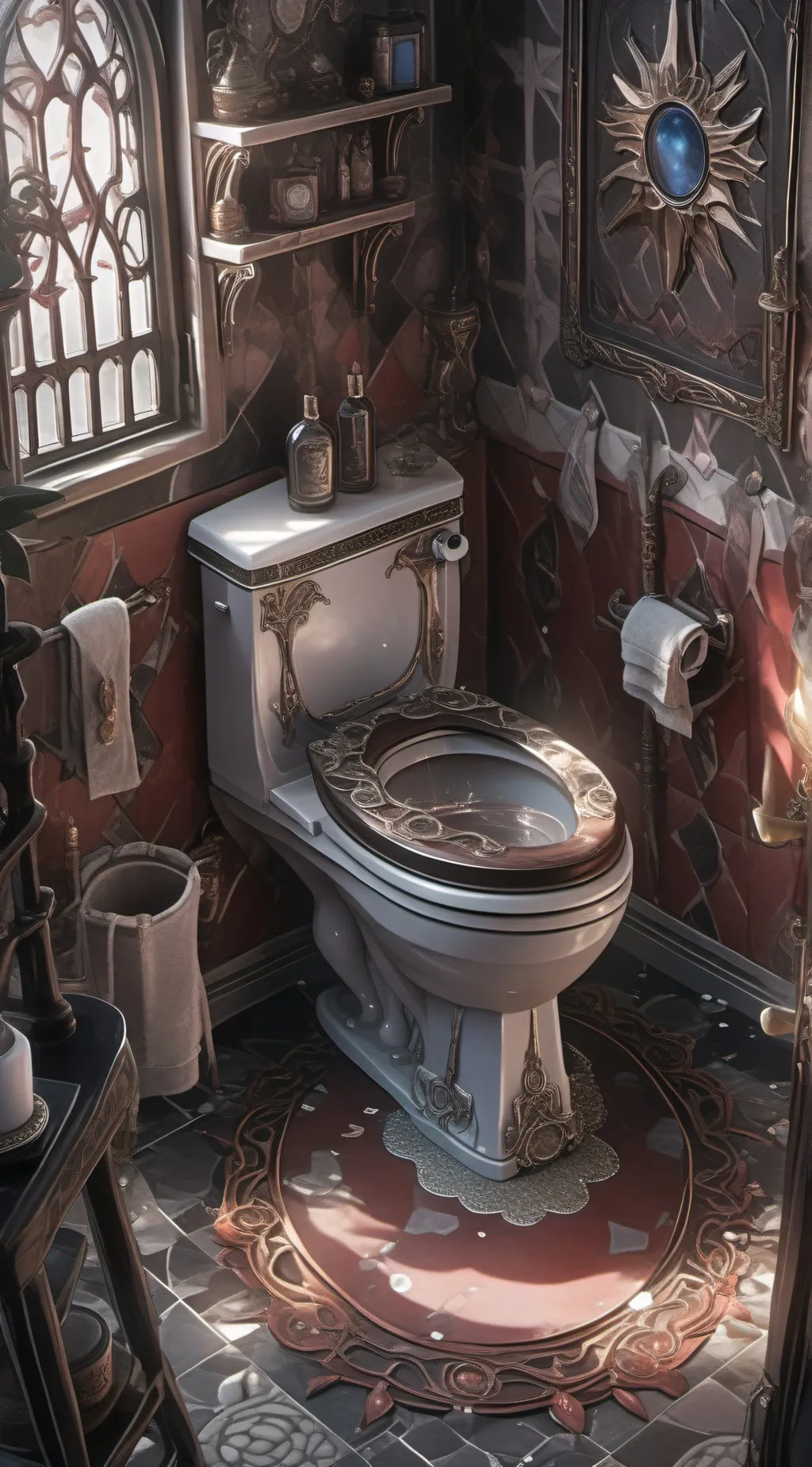 ai character: titan crazy love  background