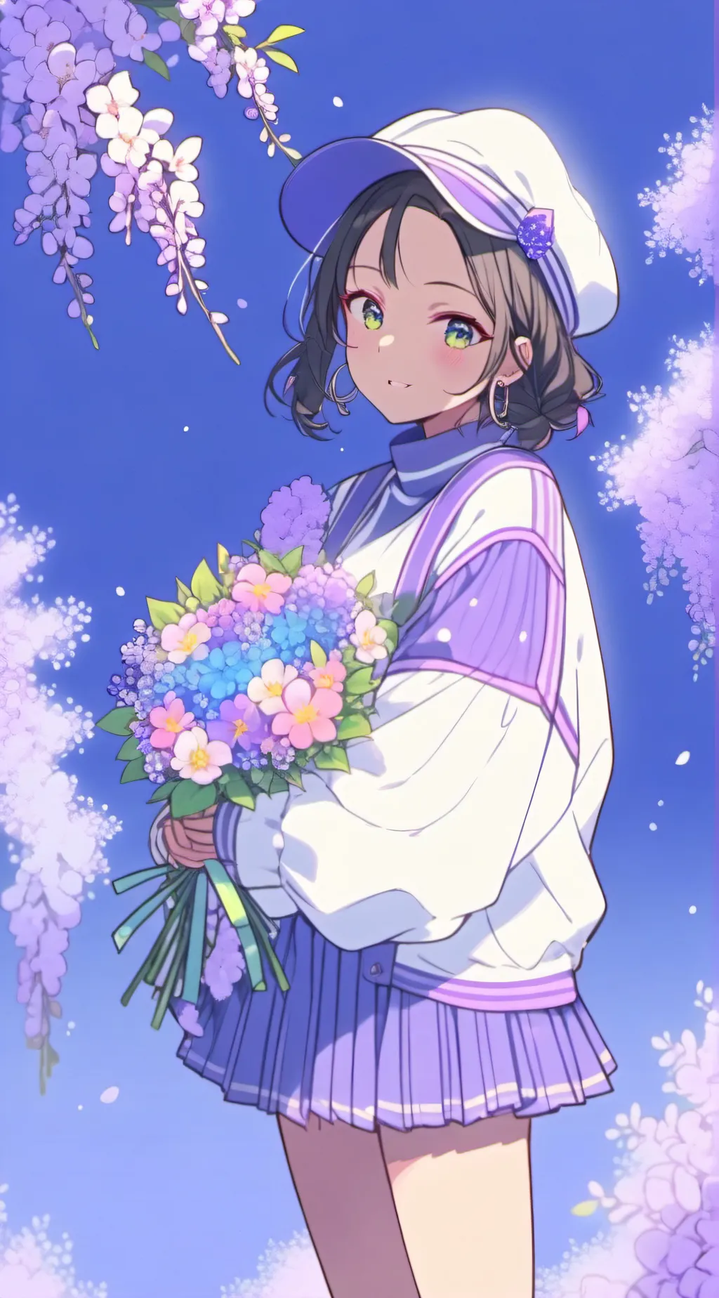 ai character: milly background