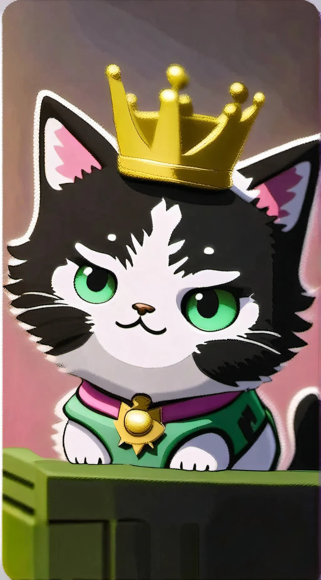 ai character: Kitty background