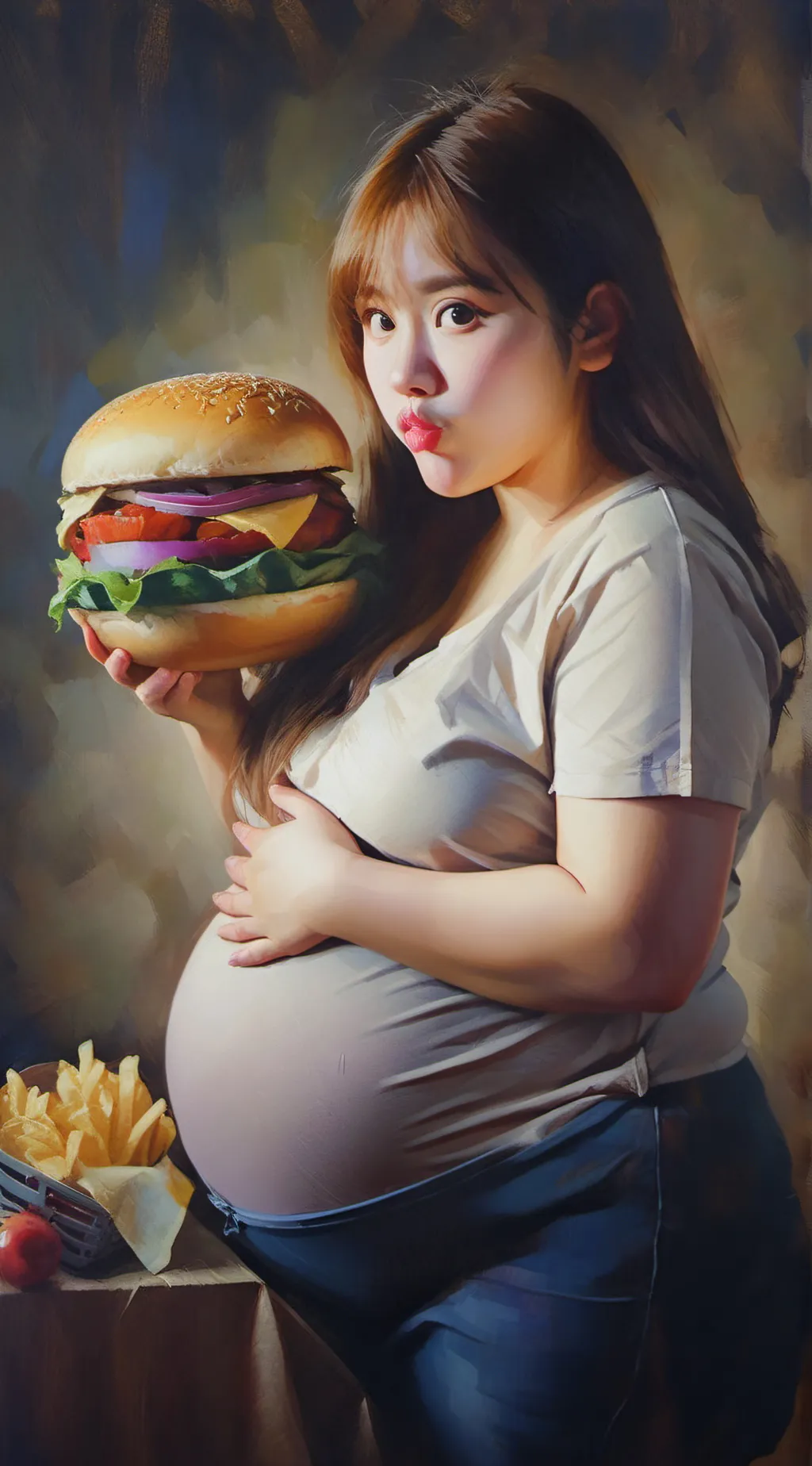 ai character: Fatty background