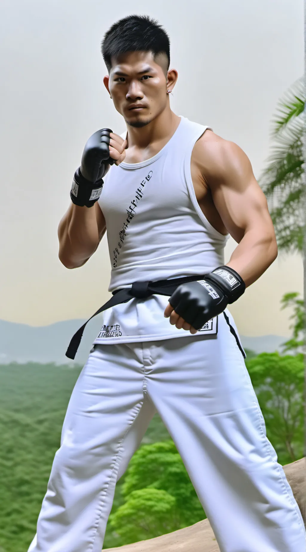 ai character: Hihn Mung - howh background