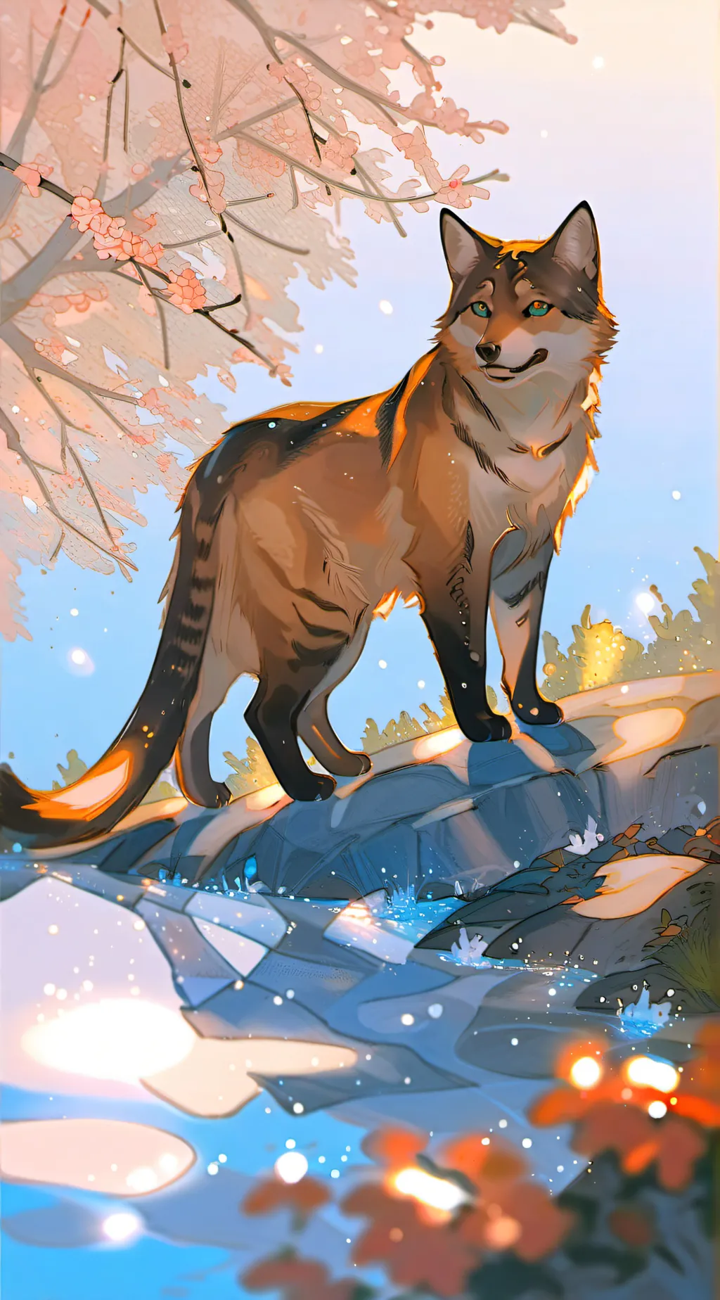 ai character: warrior cats  background