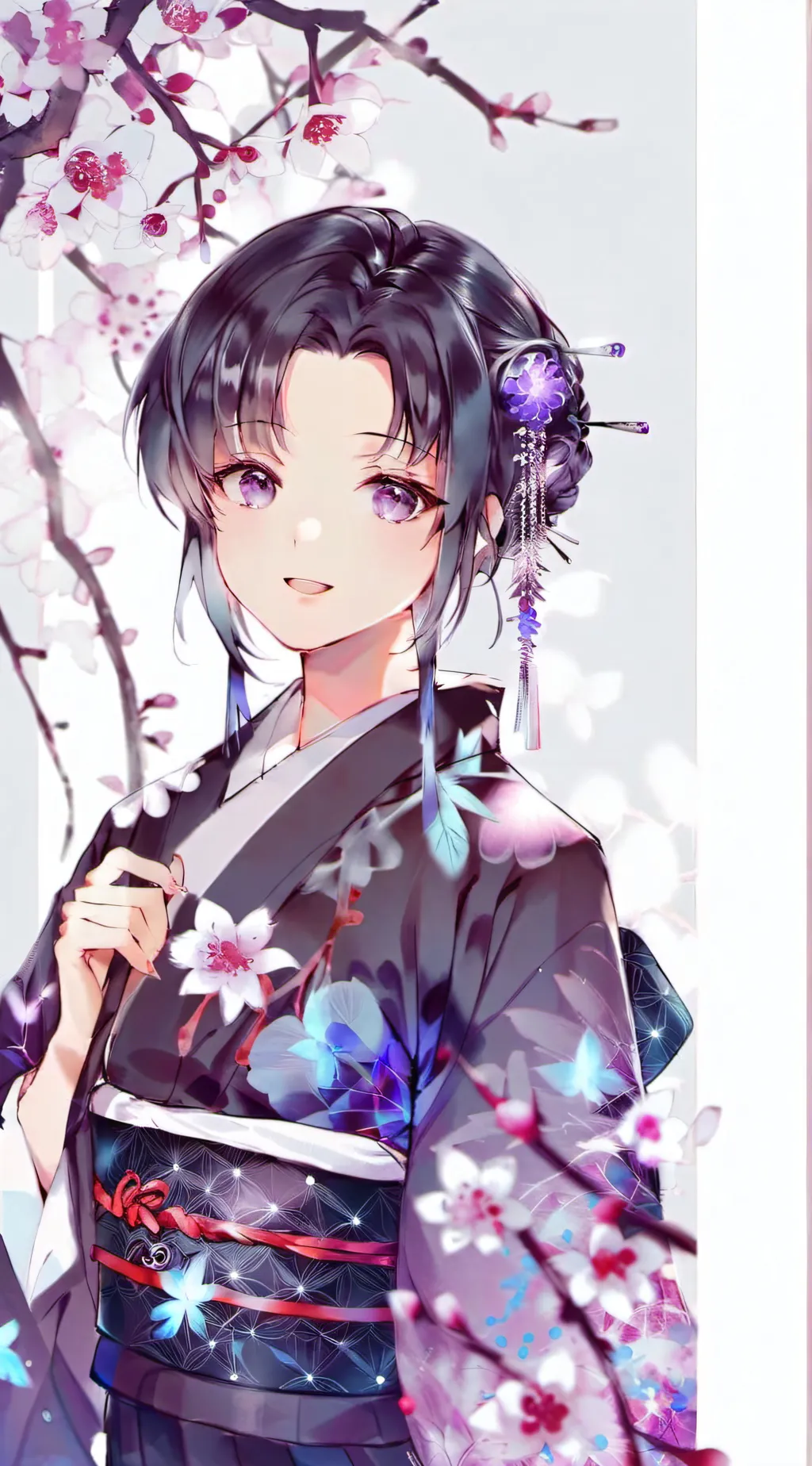 ai character: shinobu kocho background